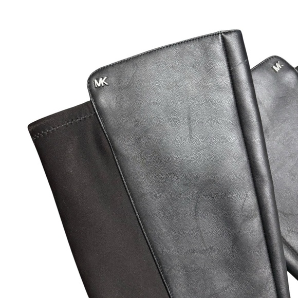 Michael Kors Leather Point Toe Knee High Boots - Picture 4 of 9